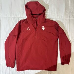 Jordan Oklahoma Half Zip Hoodie - Medium